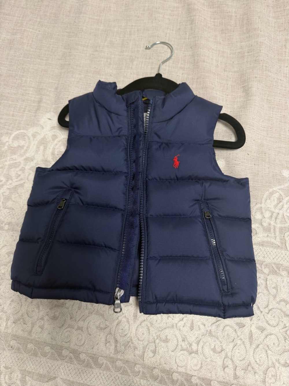Ralph Lauren Navy Jacket with Black Trim